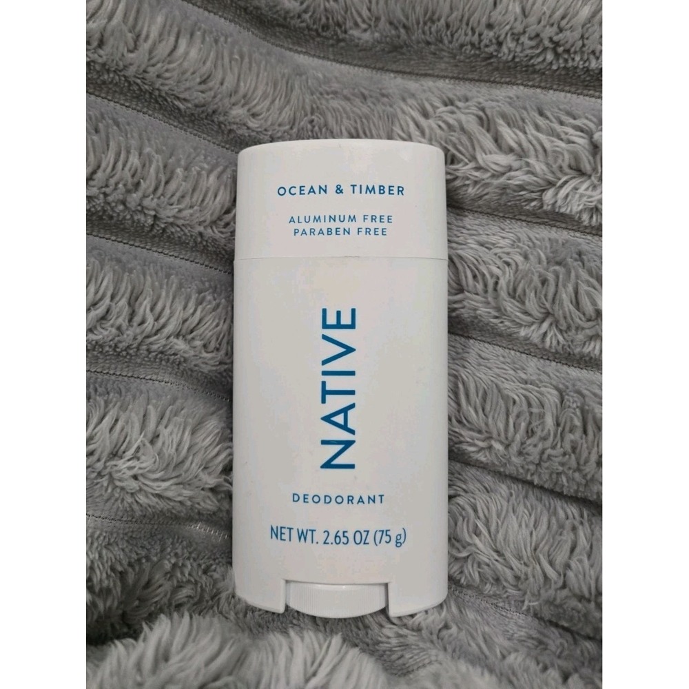 NATIVE Ocean & Timber Solid Deodorant - 2.65 fl oz (75 g). NEW!